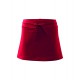 Sukně dámská SKIRT TWO IN ONE červená