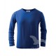 Triko dětské dlouhý rukáv LONG SLEEVE královská modrá