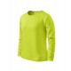 Triko dětské dlouhý rukáv LONG SLEEVE limetkové