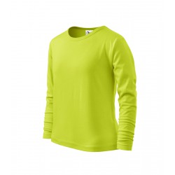 Triko dětské dlouhý rukáv LONG SLEEVE limetkové