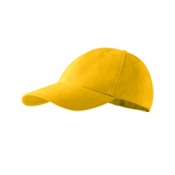 Kšiltovka 6P žlutá