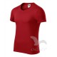 Tričko pánské SLIM FIT V-NECK červená