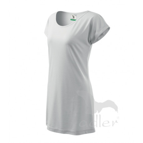 Tričko/šaty dámské LOVE bílé