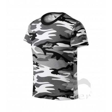Tričko dětské CAMOUFLAGE camouflage gray