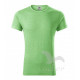 Tričko pánské FUSION zelený melír