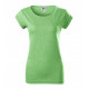 Tričko dámské FUSION zelený melír