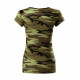 Tričko dámské PURE camouflage green