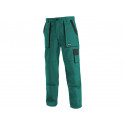 Pánské kalhoty CXS LUXY JOSEF, zeleno-černé