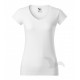 Tričko dámské FIT V-NECK bílé