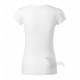 Tričko dámské FIT V-NECK bílé