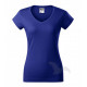 Tričko dámské FIT V-NECK královská modrá