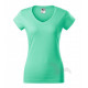 Tričko dámské FIT V-NECK mátové