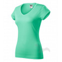 Tričko dámské FIT V-NECK mátové