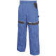 Pracovní kalhoty do pasu zimní COOL TREND modro-černé