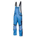 Pracovní kalhoty s laclem R8ED+ modré 