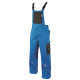 Pracovní kalhoty s laclem 4TECH 03 modro-černé