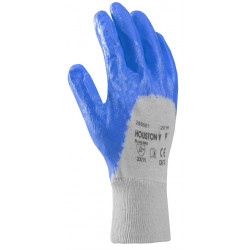 Máčené rukavice HOUSTON modré