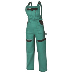 Pracovní kalhoty lacl dámské COOL TREND WOMAN zeleno-černé