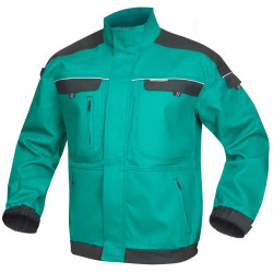 Pracovní blůza COOL TREND zeleno-černá