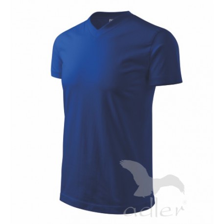 Tričko Heavy V-neck pánské  královská modrá