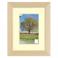 Dřevěný rámeček MODENA, A4 / 21 x 29,7 cm - přírodní