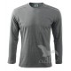 Triko pánské dlouhý rukáv LONG SLEEVE tmavě šedý melír