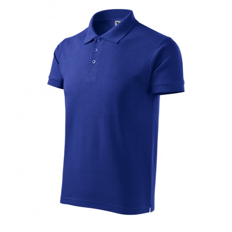 Polokošile pánská COTTON královská modrá