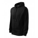 Mikina pánská TRENDY ZIPPER černá