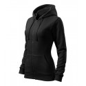 Mikina dámská TRENDY ZIPPER černá